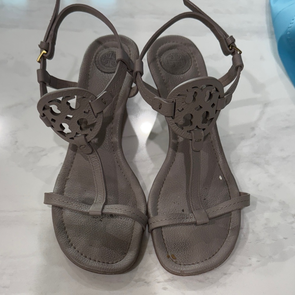 Tory Burch Taupe Sandals